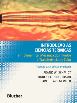 cover image of Introdução às ciências térmicas